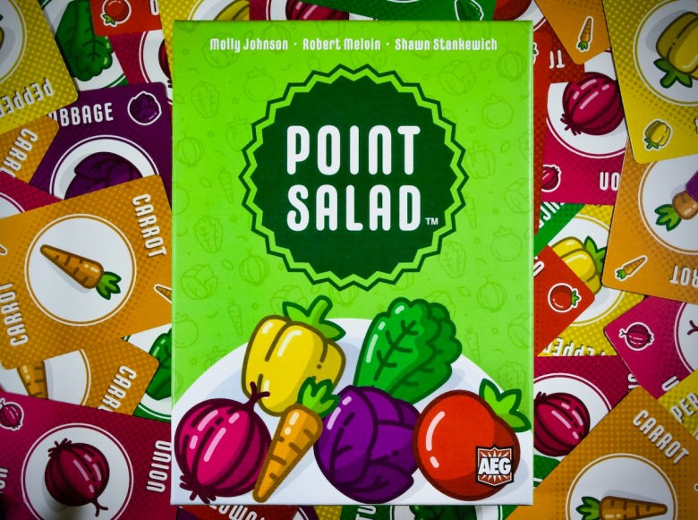 Box Cover art for Point Salad by AEG, Flatout Games