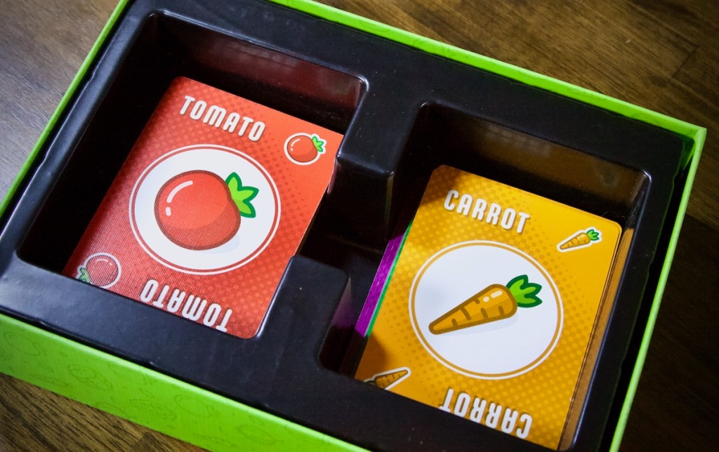 Box organization in Point Salad by AEG, Flatout Games
