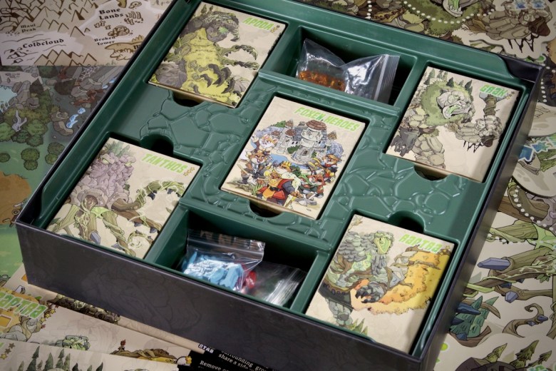 Very nice box insert for Skulk Hollow by Pencil First Games