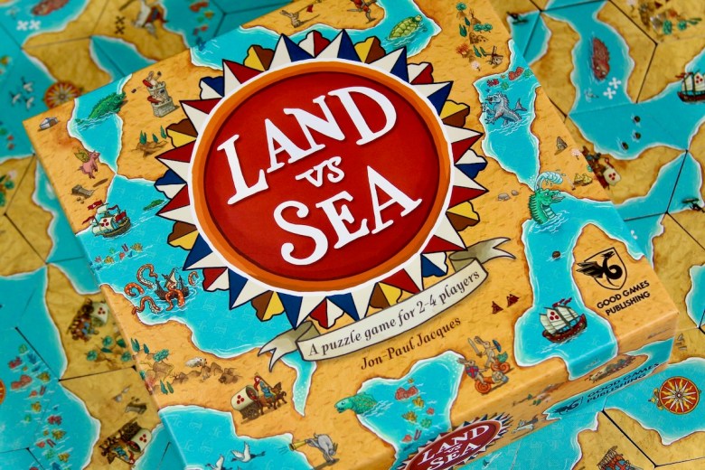 Land vs. Sea box cover and tiles
