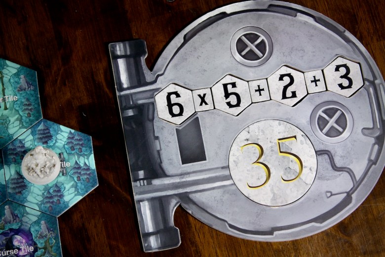 Opening the bunker takes a lot of luck and math skills in Victim the Cursed Forest by Hexa House