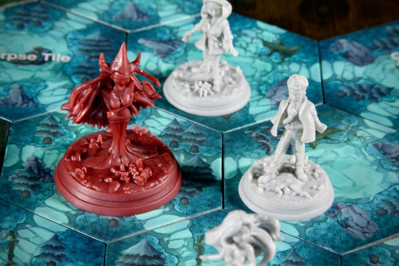 Victim the Cursed Forest by Hexa House and a few of the high quality mini miniatures such as the witch