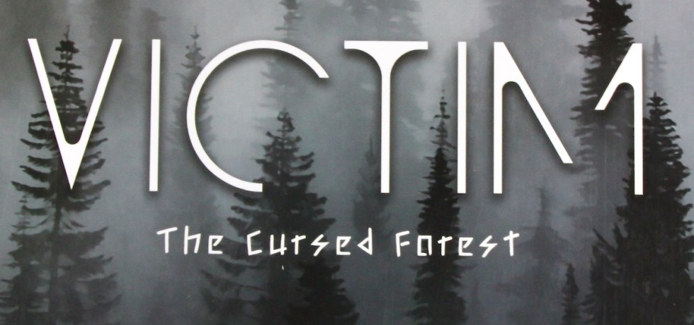 Victim the Cursed Forest Box Cover Graphic Design by Hexa House