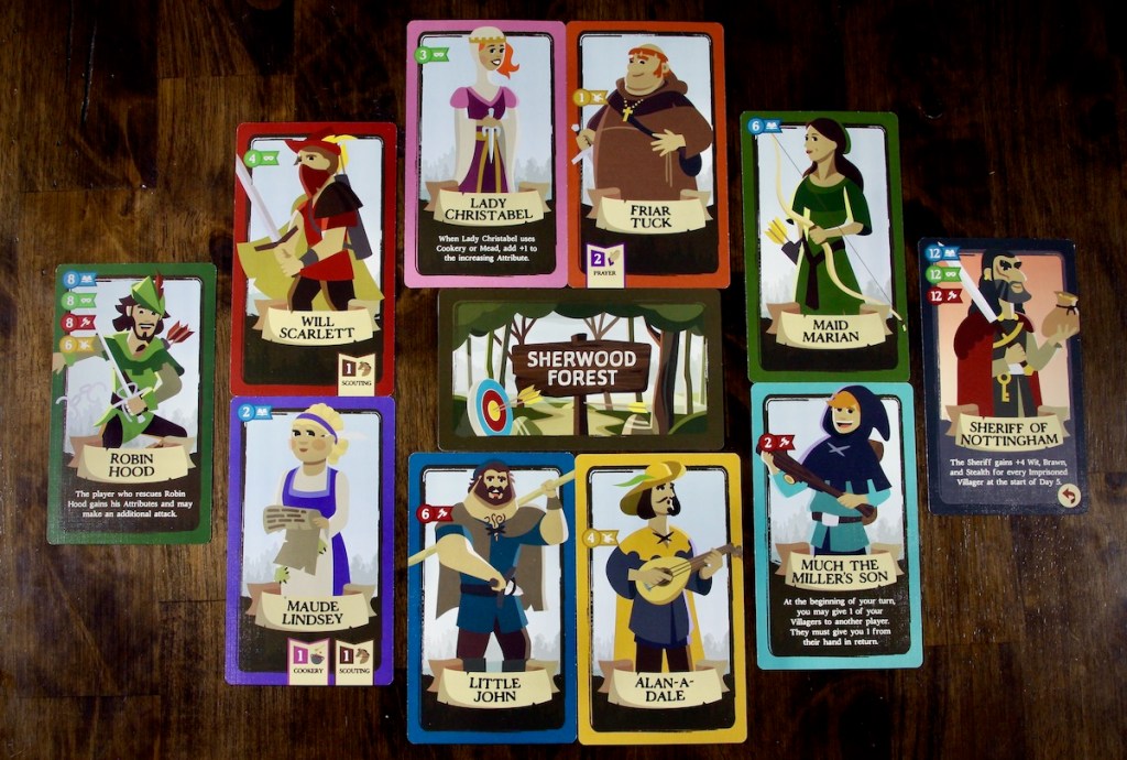 The Merry Band Leaders in the game Rescuing Robin Hood