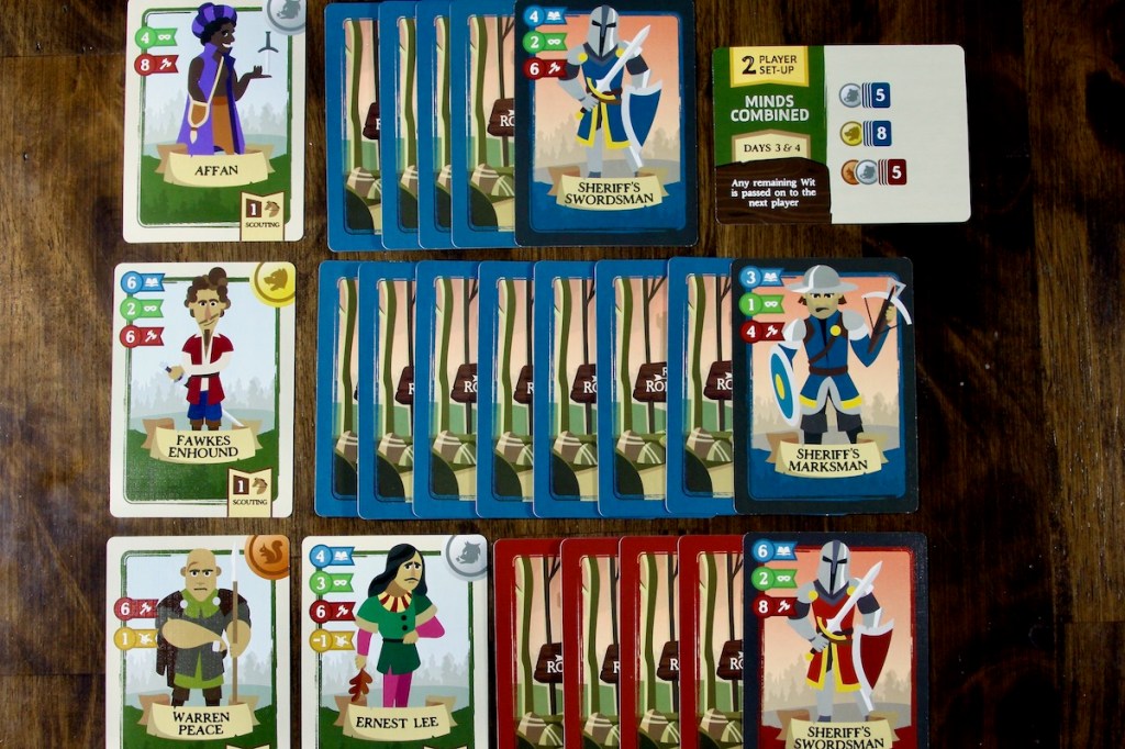 The Sheriff of Nottingham's guards are escorting villagers to the castle to await a terrible fate - can you rescue them in Rescuing Robin Hood?