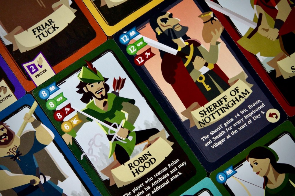 Robin Hood and the Sheriff of Nottingham in Rescuing Robin Hood by Castillo Games