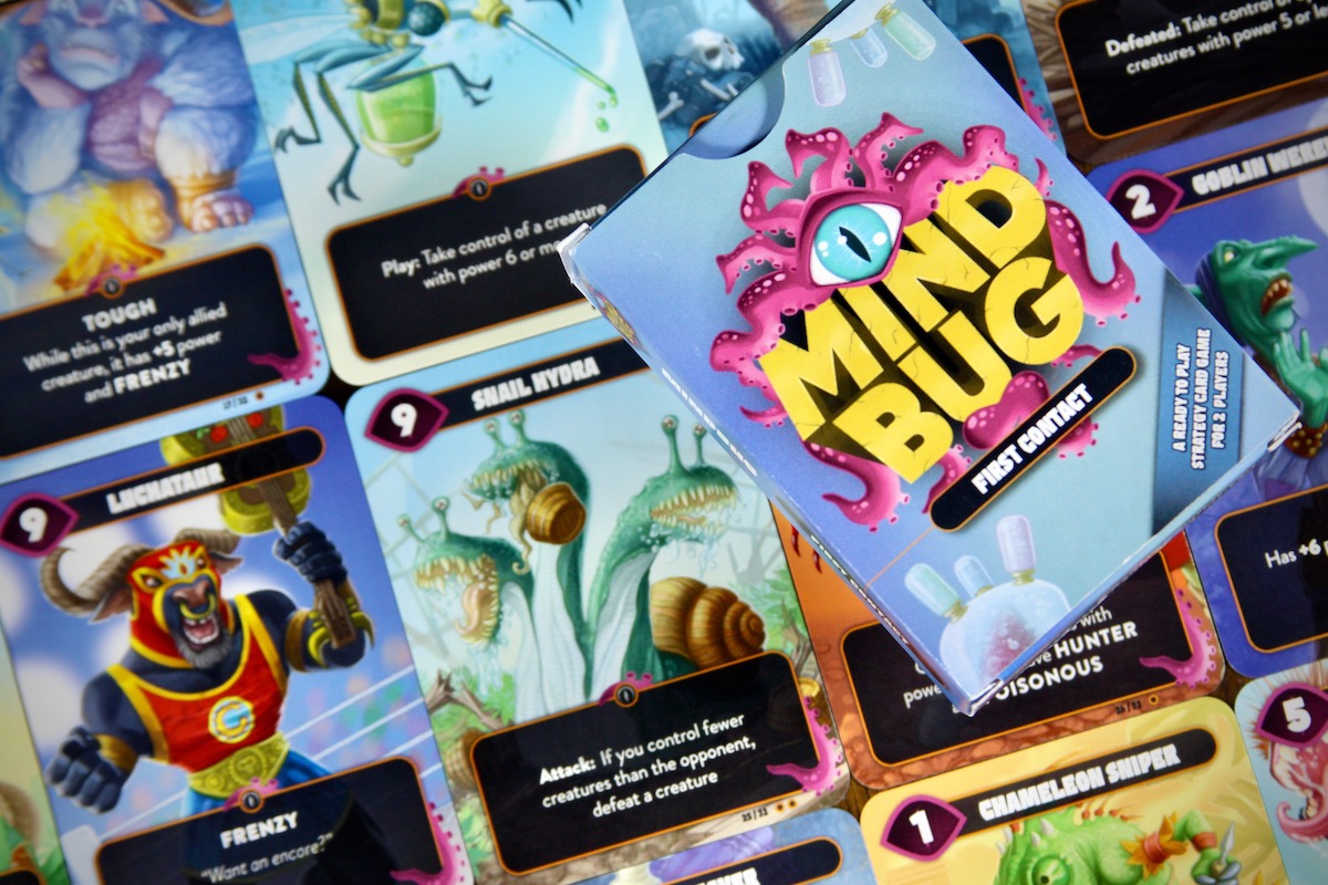 Mindbug: First Contact – Card Game Kickstarter Preview – Tabletop Mom