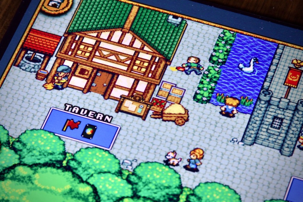 Adventure Realms board featuring the tavern and a possible Stardew Valley Reference