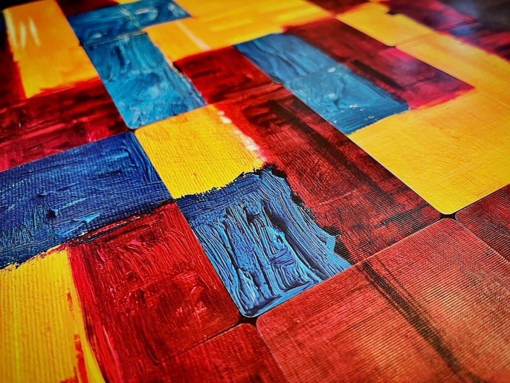 Abstract Academy Card Game Canvas Cards