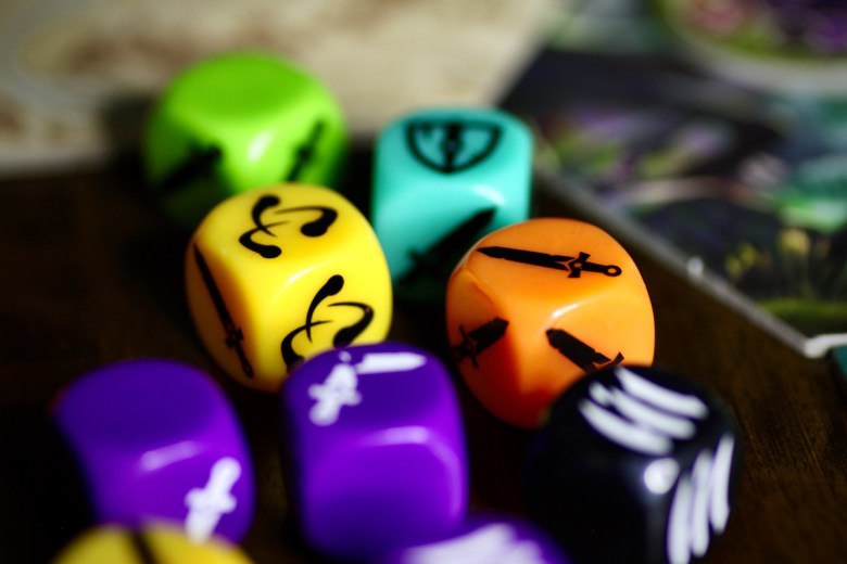 Dice in Chronicles of Avel 