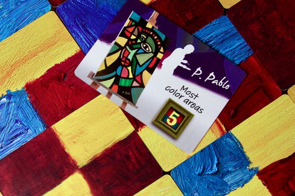 P. Pablo Professor Card in Abstract Academy 