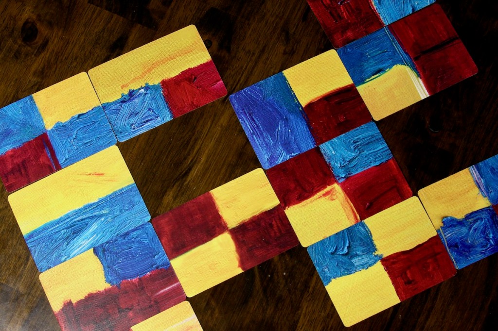 Abstract Academy Canvas in progress