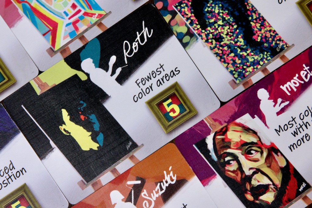 Professor Cards in Abstract Academy