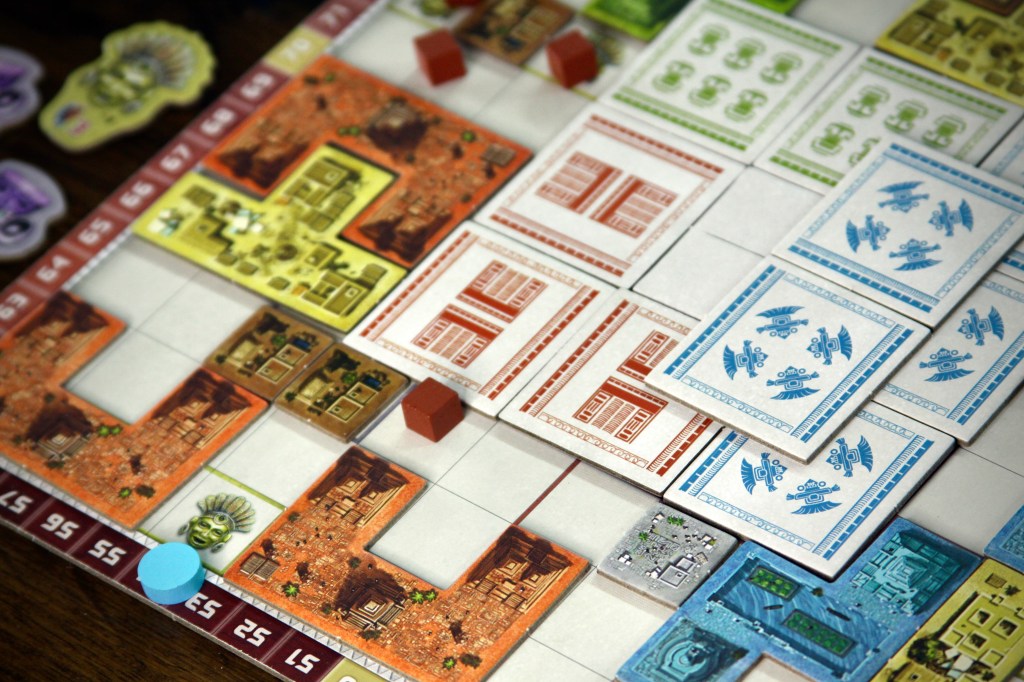 Polyomino Puzzle in Founders of Teotihuacan