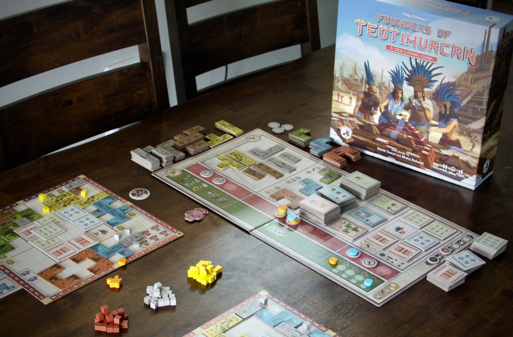 Founders of Teotihuacan game setup