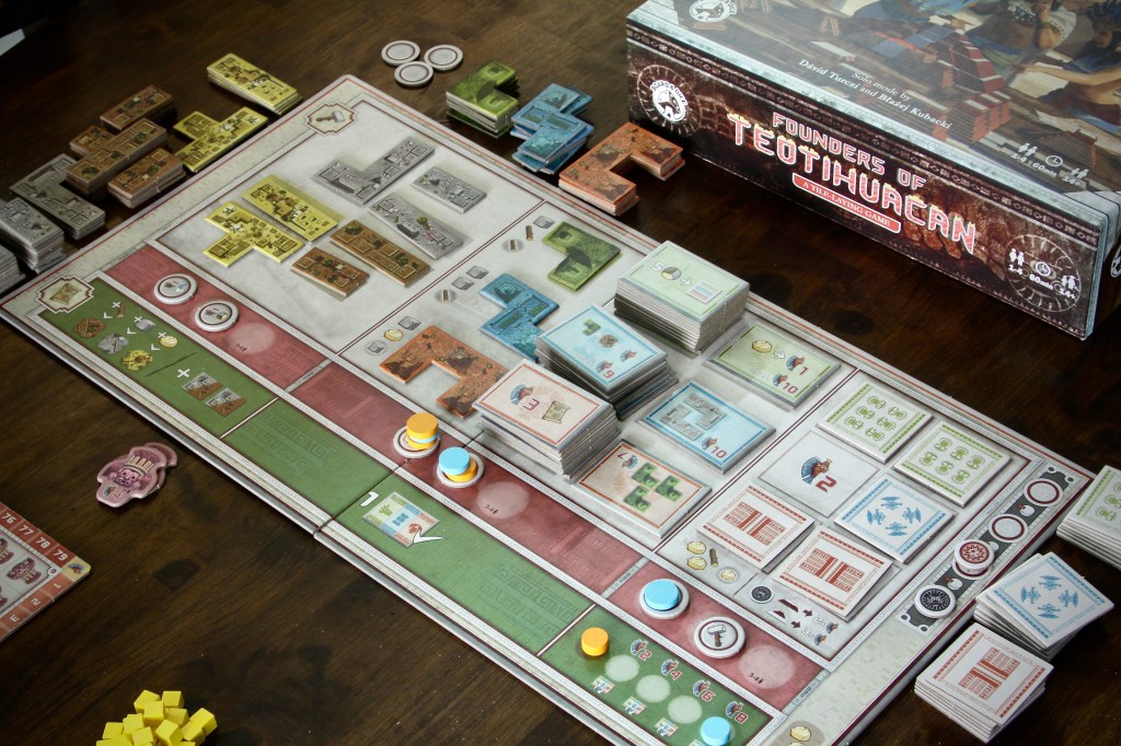 The Main Action Board in Founders of Teotihuacan