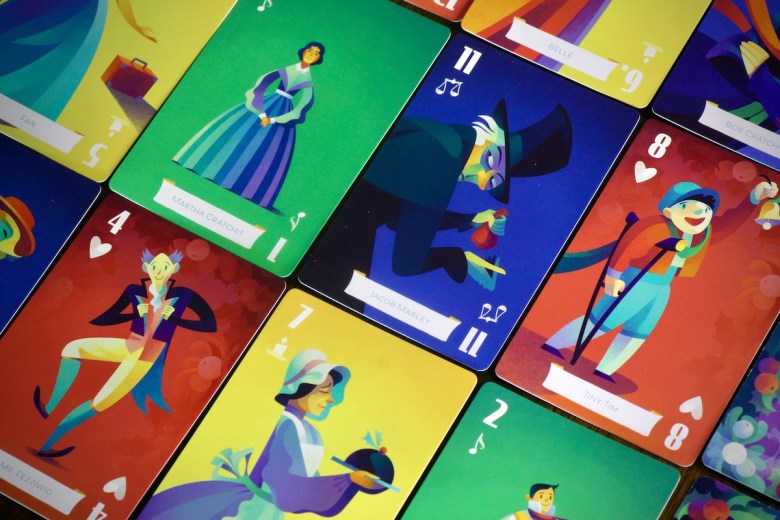 The four suits of Ghosts of Christmas