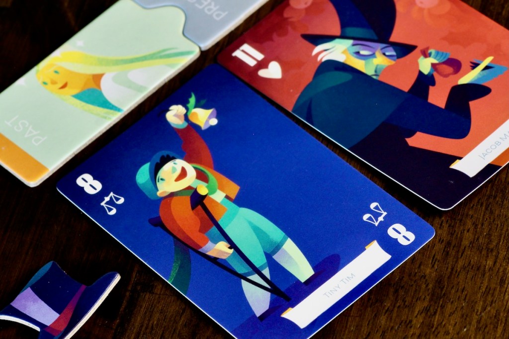 Tiny Tim in the Past in Ghosts of Christmas