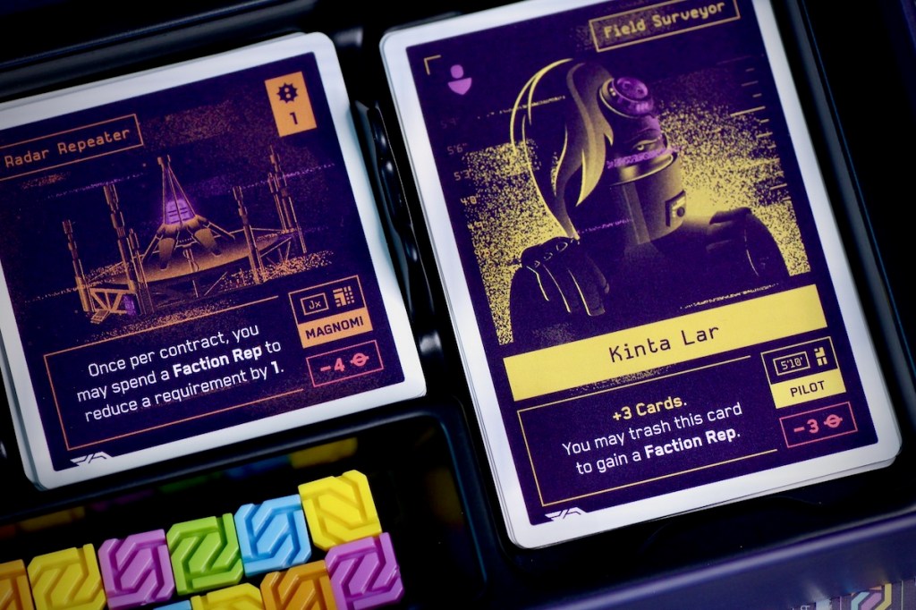 New components in Moonrakers: Binding Ties