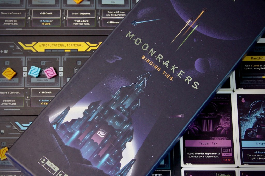 Moonrakers: Binding Ties box and components